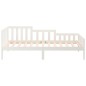 vidaXL Sofá cama madera maciza de pino blanco 90x190 cm vidaXL Sofá cama madera maciza de pino blanco 90x190 cm