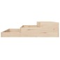 vidaXL Jardinera de madera maciza de pino 107x107x27 cm vidaXL Jardinera de madera maciza de pino 107x107x27 cm