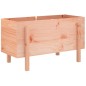 vidaXL Arriate elevado jardín madera maciza abeto Douglas 101x50x57 cm