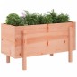 vidaXL Arriate elevado jardín madera maciza abeto Douglas 101x50x57 cm