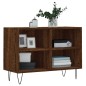 vidaXL Mueble de TV madera de ingeniería marrón roble 69,5x30x50 cm