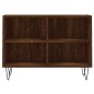 vidaXL Mueble de TV madera de ingeniería marrón roble 69,5x30x50 cm