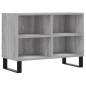 vidaXL Mueble de TV madera de ingeniería gris Sonoma 69,5x30x50 cm