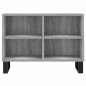 vidaXL Mueble de TV madera de ingeniería gris Sonoma 69,5x30x50 cm