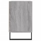 vidaXL Mueble de TV madera de ingeniería gris Sonoma 69,5x30x50 cm