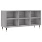 vidaXL Mueble de TV madera de ingeniería gris Sonoma 103,5x30x50 cm vidaXL Mueble de TV madera de ingeniería gris Sonoma 103,5x30x50 cm