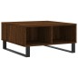 vidaXL Mesa de centro madera de ingeniería roble marrón 60x60x30 cm vidaXL Mesa de centro madera de ingeniería roble marrón 60x60x30 cm