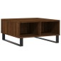 vidaXL Mesa de centro madera de ingeniería roble marrón 60x60x30 cm vidaXL Mesa de centro madera de ingeniería roble marrón 60x60x30 cm