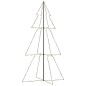 vidaXL Árbol de Navidad 300 luces LED interior y exterior 120x220 cm vidaXL Árbol de Navidad 300 luces LED interior y exterior 120x220 cm