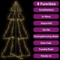 vidaXL Árbol de Navidad 300 luces LED interior y exterior 120x220 cm vidaXL Árbol de Navidad 300 luces LED interior y exterior 120x220 cm