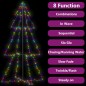vidaXL Árbol de Navidad 300 luces LED interior y exterior 120x220 cm vidaXL Árbol de Navidad 300 luces LED interior y exterior 120x220 cm