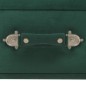 vidaXL Mesa de centro de terciopelo verde 80x40x46 cm vidaXL Mesa de centro de terciopelo verde 80x40x46 cm