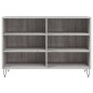 vidaXL Aparador de madera de ingeniería gris Sonoma 103,5x35x70 cm vidaXL Aparador de madera de ingeniería gris Sonoma 103,5x35x70 cm