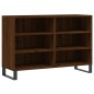 vidaXL Aparador de madera de ingeniería marrón roble 103,5x35x70 cm