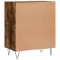 vidaXL Aparador madera de ingeniería roble ahumado 57x35x70 cm vidaXL Aparador madera de ingeniería roble ahumado 57x35x70 cm