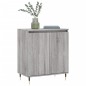 vidaXL Aparador de madera contrachapada gris Sonoma 60x35x70 cm vidaXL Aparador de madera contrachapada gris Sonoma 60x35x70 cm