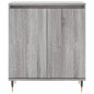 vidaXL Aparador de madera contrachapada gris Sonoma 60x35x70 cm vidaXL Aparador de madera contrachapada gris Sonoma 60x35x70 cm