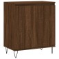 vidaXL Aparador madera contrachapada marrón roble 60x35x70 cm vidaXL Aparador madera contrachapada marrón roble 60x35x70 cm