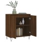 vidaXL Aparador madera contrachapada marrón roble 60x35x70 cm vidaXL Aparador madera contrachapada marrón roble 60x35x70 cm