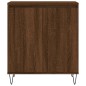 vidaXL Aparador madera contrachapada marrón roble 60x35x70 cm vidaXL Aparador madera contrachapada marrón roble 60x35x70 cm