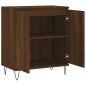 vidaXL Aparador madera contrachapada marrón roble 60x35x70 cm vidaXL Aparador madera contrachapada marrón roble 60x35x70 cm