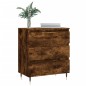 vidaXL Aparador madera contrachapada color roble ahumado 60x35x70 cm vidaXL Aparador madera contrachapada color roble ahumado 60x35x70 cm