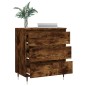 vidaXL Aparador madera contrachapada color roble ahumado 60x35x70 cm vidaXL Aparador madera contrachapada color roble ahumado 60x35x70 cm