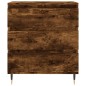 vidaXL Aparador madera contrachapada color roble ahumado 60x35x70 cm vidaXL Aparador madera contrachapada color roble ahumado 60x35x70 cm