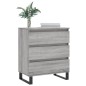 vidaXL Aparador de madera contrachapada gris Sonoma 60x35x70 cm vidaXL Aparador de madera contrachapada gris Sonoma 60x35x70 cm