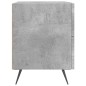 vidaXL Mesita de noche madera ingeniería gris hormigón 40x35x47,5 cm vidaXL Mesita de noche madera ingeniería gris hormigón 40x35x47,5 cm