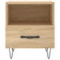 vidaXL Mesita de noche madera de ingeniería roble Sonoma 40x35x47,5 cm vidaXL Mesita de noche madera de ingeniería roble Sonoma 40x35x47,5 cm