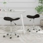 vidaXL Sillas de comedor giratorias 2 unidades cuero sintético negro vidaXL Sillas de comedor giratorias 2 unidades cuero sintético negro