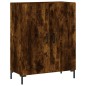 vidaXL Aparador de madera de ingeniería roble ahumado 69,5x34x90 cm vidaXL Aparador de madera de ingeniería roble ahumado 69,5x34x90 cm