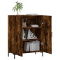 vidaXL Aparador de madera de ingeniería roble ahumado 69,5x34x90 cm vidaXL Aparador de madera de ingeniería roble ahumado 69,5x34x90 cm