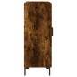 vidaXL Aparador de madera de ingeniería roble ahumado 69,5x34x90 cm vidaXL Aparador de madera de ingeniería roble ahumado 69,5x34x90 cm