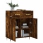 vidaXL Aparador de madera de ingeniería roble ahumado 69,5x34x90 cm vidaXL Aparador de madera de ingeniería roble ahumado 69,5x34x90 cm
