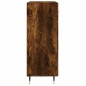 vidaXL Aparador de madera de ingeniería roble ahumado 69,5x34x90 cm vidaXL Aparador de madera de ingeniería roble ahumado 69,5x34x90 cm