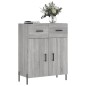 vidaXL Aparador de madera de ingeniería gris Sonoma 69,5x34x90 cm vidaXL Aparador de madera de ingeniería gris Sonoma 69,5x34x90 cm