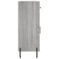 vidaXL Aparador de madera de ingeniería gris Sonoma 69,5x34x90 cm vidaXL Aparador de madera de ingeniería gris Sonoma 69,5x34x90 cm