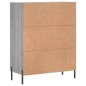 vidaXL Aparador de madera de ingeniería gris Sonoma 69,5x34x90 cm vidaXL Aparador de madera de ingeniería gris Sonoma 69,5x34x90 cm
