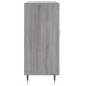 vidaXL Aparador de madera de ingeniería gris Sonoma 90x34x80 cm vidaXL Aparador de madera de ingeniería gris Sonoma 90x34x80 cm