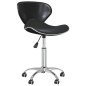 vidaXL Sillas de comedor giratorias 2 unidades cuero sintético negro vidaXL Sillas de comedor giratorias 2 unidades cuero sintético negro