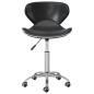 vidaXL Sillas de comedor giratorias 2 unidades cuero sintético negro vidaXL Sillas de comedor giratorias 2 unidades cuero sintético negro
