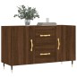 vidaXL Aparador de madera de ingeniería roble marrón 100x36x60 cm vidaXL Aparador de madera de ingeniería roble marrón 100x36x60 cm