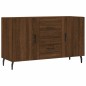 vidaXL Aparador de madera de ingeniería roble marrón 100x36x60 cm vidaXL Aparador de madera de ingeniería roble marrón 100x36x60 cm
