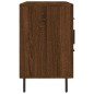 vidaXL Aparador de madera de ingeniería roble marrón 100x36x60 cm vidaXL Aparador de madera de ingeniería roble marrón 100x36x60 cm
