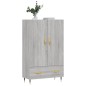 vidaXL Aparador alto madera de ingeniería gris Sonoma 69,5x31x115 cm vidaXL Aparador alto madera de ingeniería gris Sonoma 69,5x31x115 cm