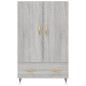 vidaXL Aparador alto madera de ingeniería gris Sonoma 69,5x31x115 cm vidaXL Aparador alto madera de ingeniería gris Sonoma 69,5x31x115 cm