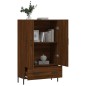 vidaXL Aparador alto madera de ingeniería roble marrón 69,5x31x115 cm vidaXL Aparador alto madera de ingeniería roble marrón 69,5x31x115 cm