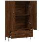 vidaXL Aparador alto madera de ingeniería roble marrón 69,5x31x115 cm vidaXL Aparador alto madera de ingeniería roble marrón 69,5x31x115 cm